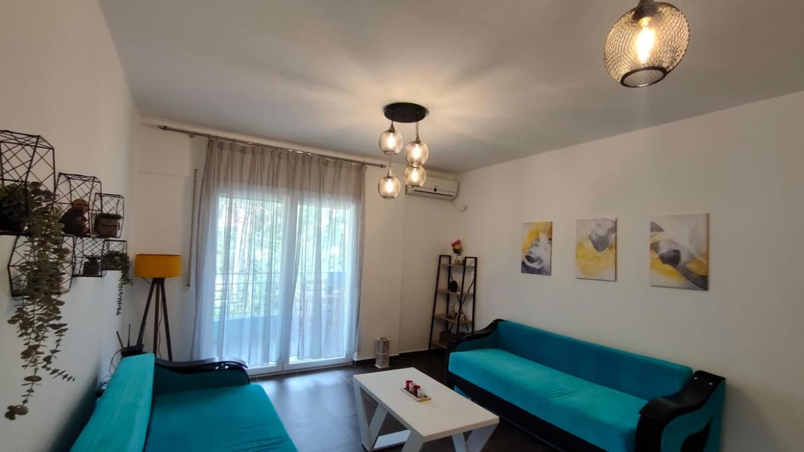 Tropicana Apartments Dhërmi Rum bild